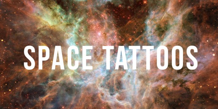 Space Planet Tattoo Designs