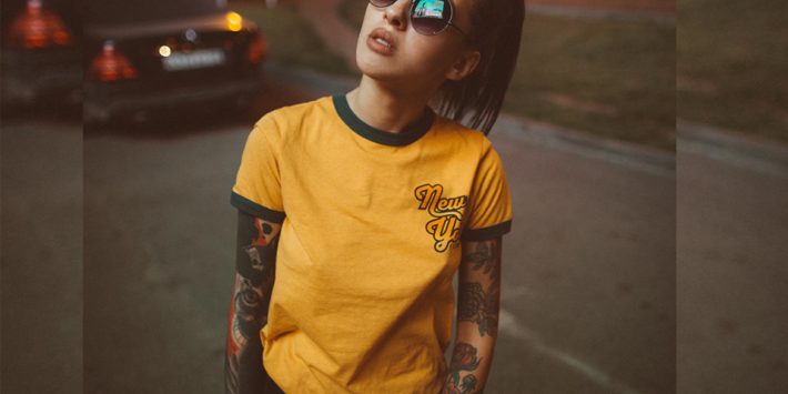 Cute Girls with Tattoos